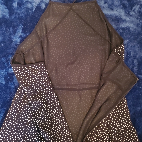 Aritzia Wilfred Mini Polka Dot Mini Dress - Picture 14 of 14